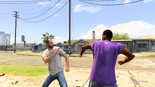 Grand Theft Auto V PS5 - Street Fights With Trevor [4K HDR 60fps]