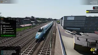 SimRail - Pendolino ED250 - Katowice Warszawa (ultra settings)