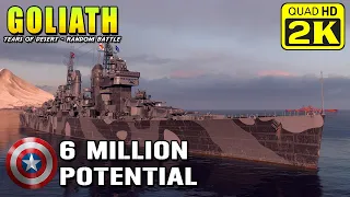 Cruiser Goliath - Can handle 6 million potential damage