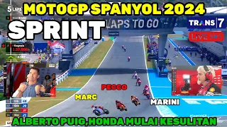 BRUTAL🔴MOTOGP SPANYOL 2024‼️BERITA MOTOGP HARI INI,MOTOGP HARI INI, SPRINT RACE MARC MARQUEZ MARINI