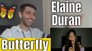 Elaine Duran - Butterfly (Mariah Carey Cover) REACTION