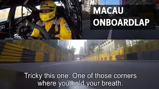 Macau streetcircuit full onboardlap by Tom Coronel, 2017 Chevrolet Cruze WTCC