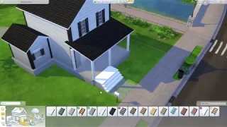 UPDATED how to build a porch(Sims 4)