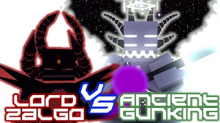 Lord Zalgo vs Ancient GunKing | Gun-Union vs CreepyPasta | [Made by RoboDragon11]