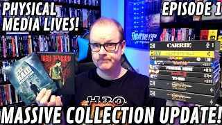 💿Physical MEDIA Lives!! | Episode 1 | A MASSIVE NEW Bluray And 4K COLLECTION Update!