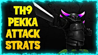Th9 Pekka Attacks! Top 3 Th9 ⭐⭐⭐ Pekka War Strategies 2021! GoWiPe, PeHog, Mass Pekka Army Copy Link
