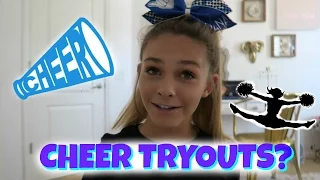 ALLSTAR CHEER TRYOUTS 2017 | GET READY WITH ME