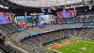 allegiant stadium in Las Vegas prior to the Pro bowl kickoff