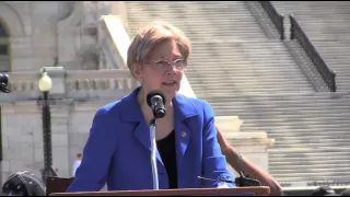 Sen. Elizabeth Warren at Central States Pension Rally