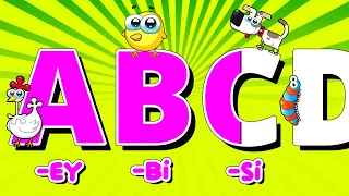 İngilizce Alfabe Şarkısı (ABC Alphabet Song)| Alpi ve Arkadaşları Çocuk Şarkıları