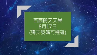 🎉🎉恭喜上期開出03跟13及不出牌過關🎉🎉8月17日天天樂(記得訂閱、按讚、開啟小鈴鐺)