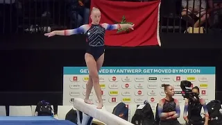 Sannr Wevers (NED) - 13,733 Beam - Qual - World Championships 2023