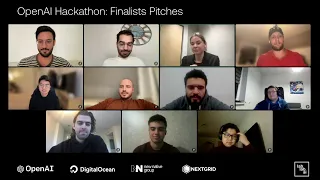 OpenAI Hackathon: Finalist Pitches