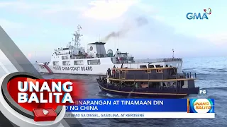 Resupply vessel ng Pilipinas na Unaizah Mae 2, binangga ng China Coast Guard | UB