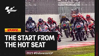 The Start from the Hot Seat in Mandalika! 🚦 | 2023 #IndonesianGP