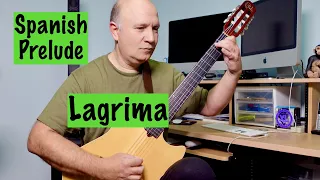 Lágrima - Godin Multiac with Roland AC-33 amplifier