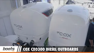 Cox CXO300 Diesel Outboard: First Look Video