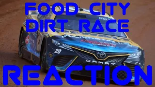 2023 NASCAR Cup Series Food City Dirt Race at Bristol Reaction. TOYOTA DUEL FOR THE WIN!