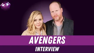 Joss Whedon & Elizabeth Olsen Interview on Avengers | Behind-the-Scenes