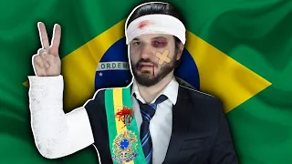 SOFRI UM ACIDENTE DE CARRO E ACABEI VIRANDO PRESIDENTE DO BRASIL! - Helping Hand