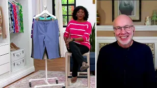 Denim & Co. EasyWear Twill Pull-On Skimmers on QVC