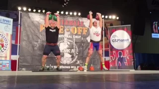 Kettlebell Face Off - Arnold Expo 2017 - Lesko vs Denisov