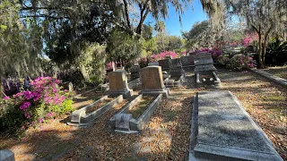 Walking Tour Of Savannah’s MOST Beautiful and Haunted Cemetery LIVE