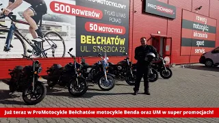 Promocja motocykli - UM, Benda, Romet Motors