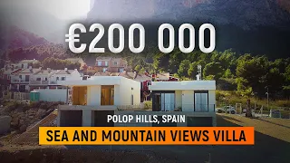 Villas in Spain / Polop hills / Villas with sea and mountain views – € 200 000