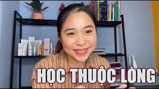 Học thuộc lòng là bước đầu tiên để giỏi Tiếng Anh