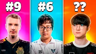 10 Most Assists in WORLDS History | LoL Esports