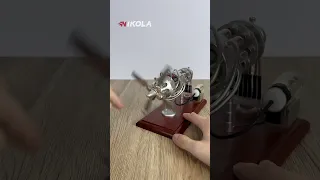 How fast can a 16 cylinder Stirling engine turn