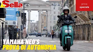 Yamaha Neo's, il piccolo elettrico alla prova dell'autonomia