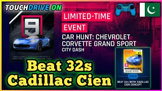 Asphalt 9 Chevrolet Corvette Grand Sport Car Hunt | Beat 32s With Cadillac Cien Concept