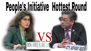 ONE ON ONE: Senator Imee Marcos VS Atty. Anthony Abad