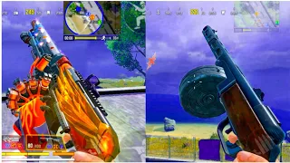 PPSh-41 Emberwing VS PPSh-41 F2P Cod Mobile (side by side comparison)