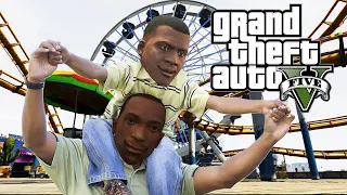 Is Franklin CJ's Son? GTA 5 Game Theory  GTA V - CJ Meets Franklin