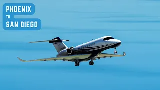 Lunch in the Longitude | Phoenix to San Diego | Cessna Citation Longitude | MSFS 2020