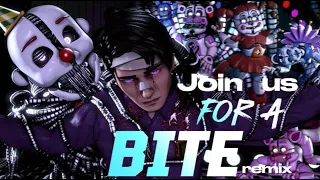 (FNAF/SFM) "Join Us for a bite Remix" by The Living Tombstone | SHORT