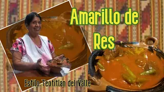 #11 Amarillo de Res con un Toque Oaxaqueño