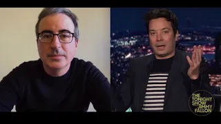 John Oliver Tells Jimmy Fallon Why The Meghan Markle Interview Was No