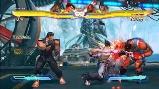 Street Fighter X Tekken | Jin and Ryu Tag Combos were so cool!