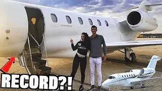 Fastest Private Jet Flight Ever! (40 Miles In Cessna Citation X)