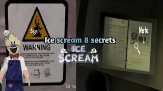 Ice scream 8 secrets