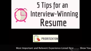 5 Tips for an Interview-Winning Resume