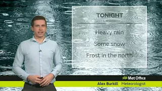 Sunday evening forecast 01/04/18