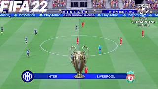 FIFA 22 | Inter Milan vs Liverpool - UEFA Champions League UCL - Full Match & Gameplay