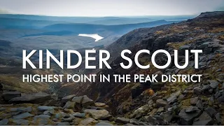 KINDER SCOUT - Hike to the HIGHEST point of the PEAK DISTRICT NATIONAL PARK! | Best walks UK