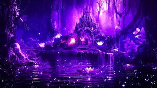 Peaceful Night 💜 Calm Magic Sleep Music 🎵 Fall Into a Peaceful Sleep