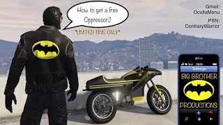 How to get a free Oppressor in Grand Theft Auto V: Online